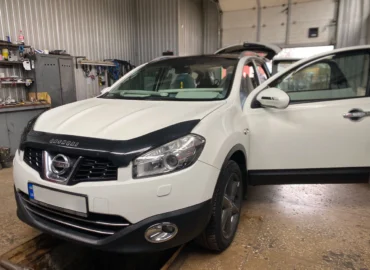 Ремонт и обслуживание панорамной крыши Nissan Qashqai
