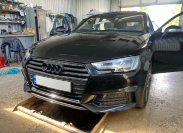 Затопило салон после мойки Audi A4